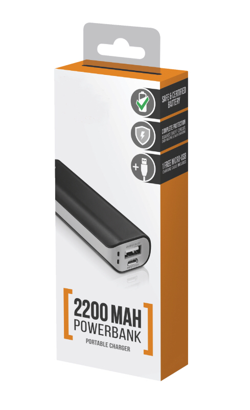 1800-2600mAh Power Bank