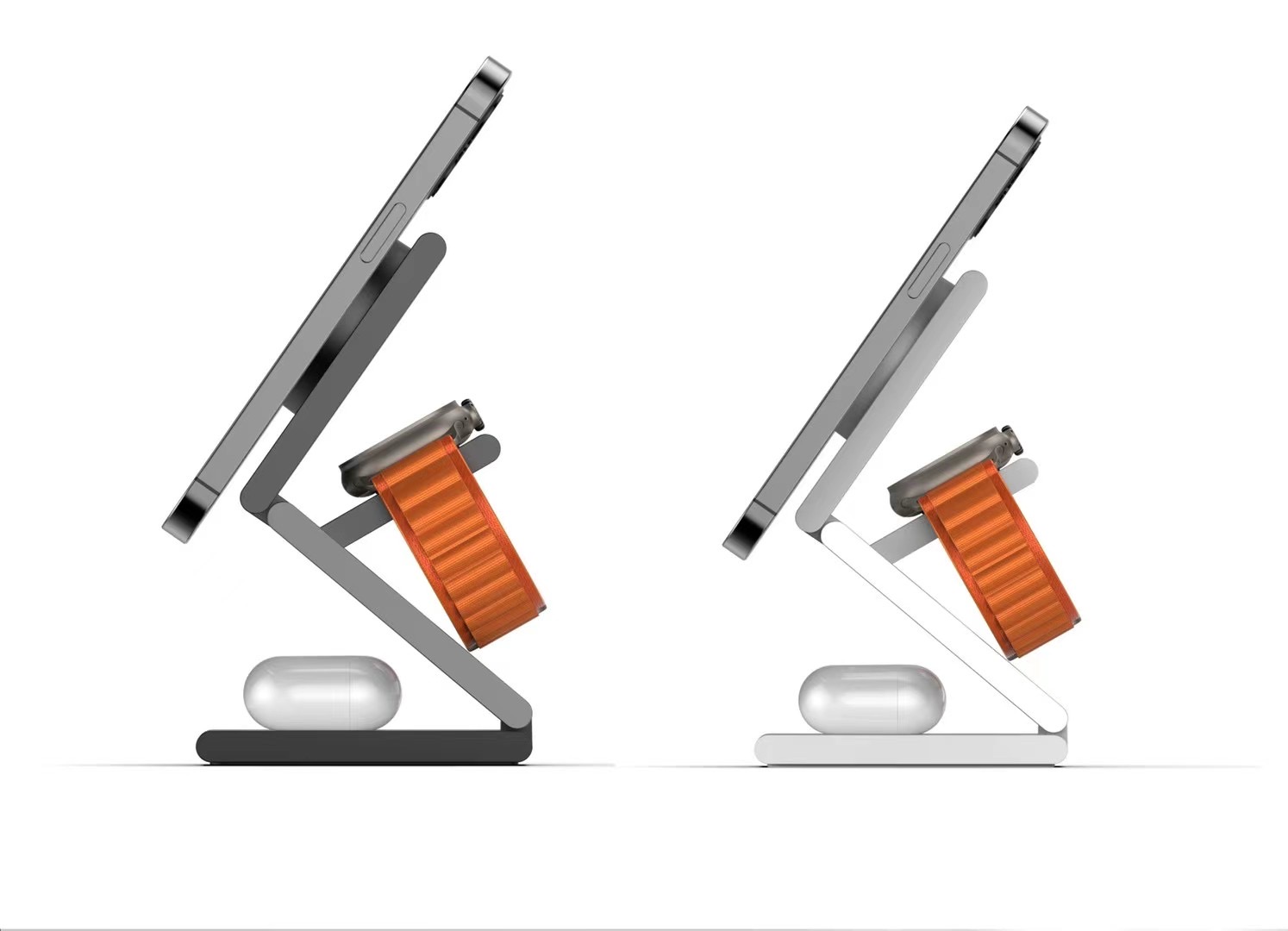3-in-1 foldable Wireless Charging station