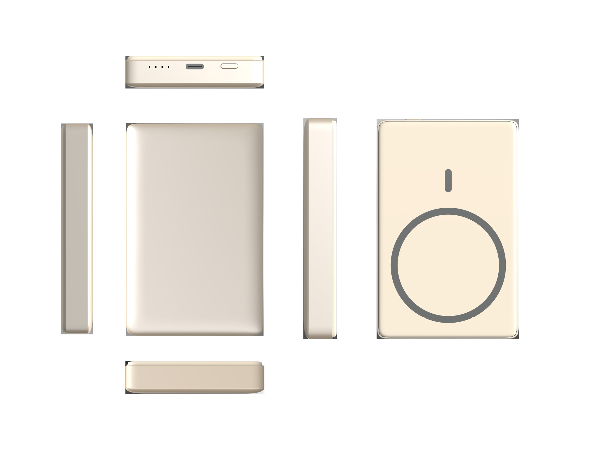 5000-10000mAh magsafe wireless battery charger