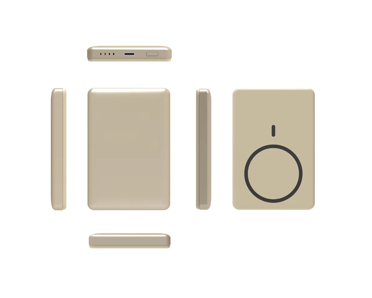 5000-10000mAh magsafe wireless battery charger